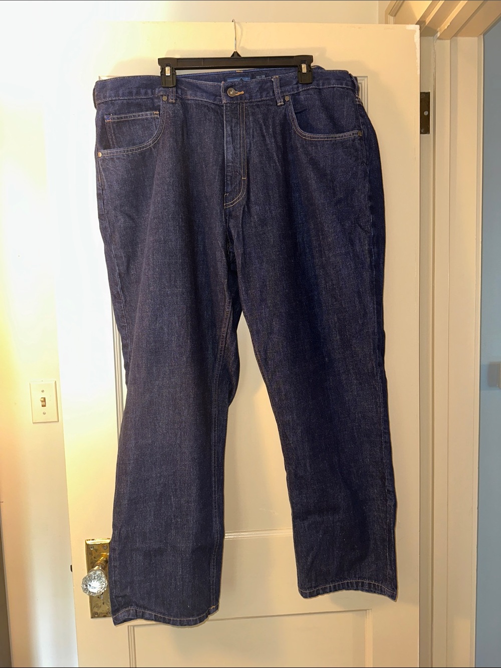 Patagonia Men's Straight-Leg Jeans in Deep Blue Denim